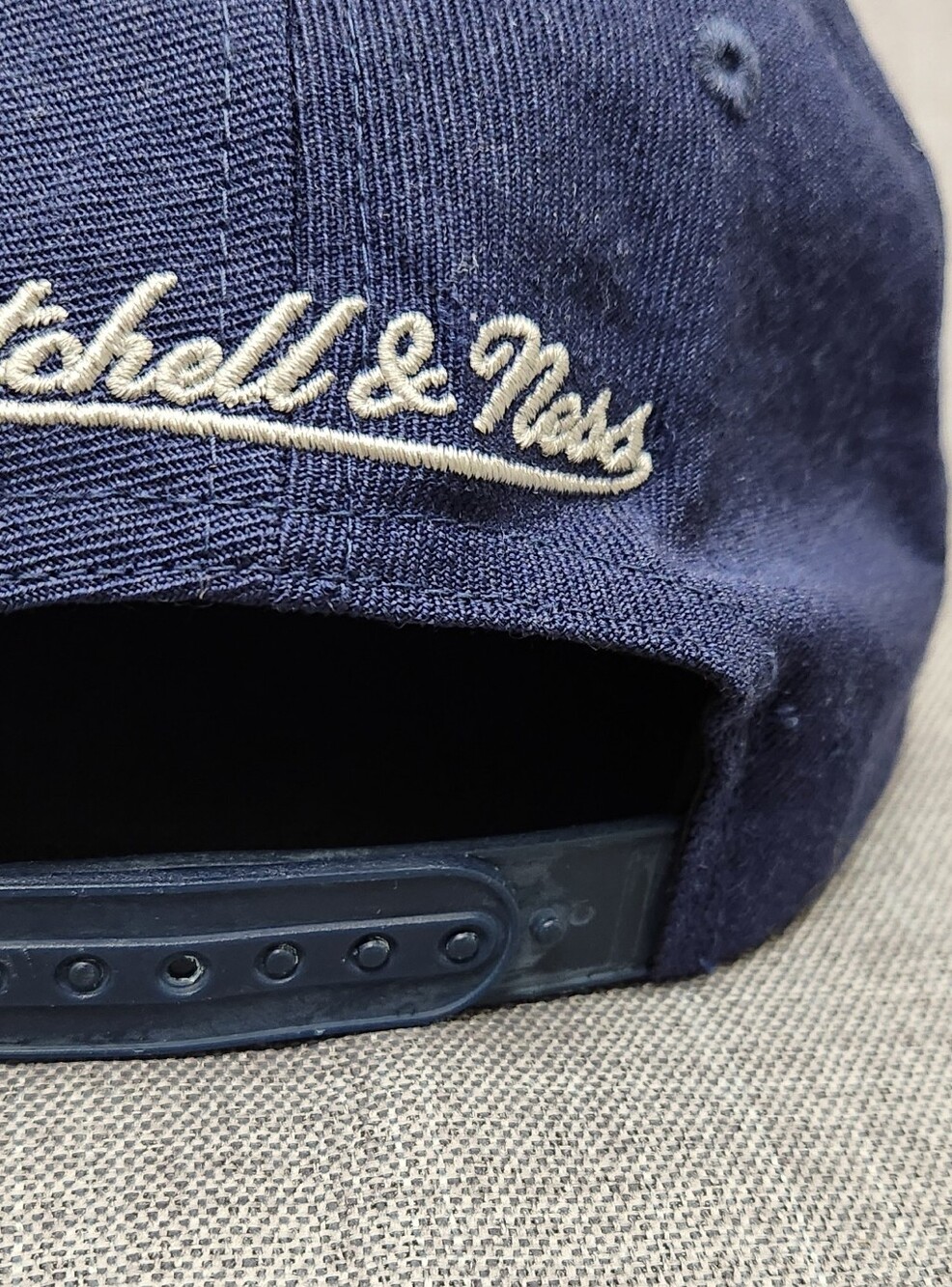 Dallas Cowboys × Mitchell & Ness Adjustable Wool Blend Snapback Hat.  . - Picture 9 of 9